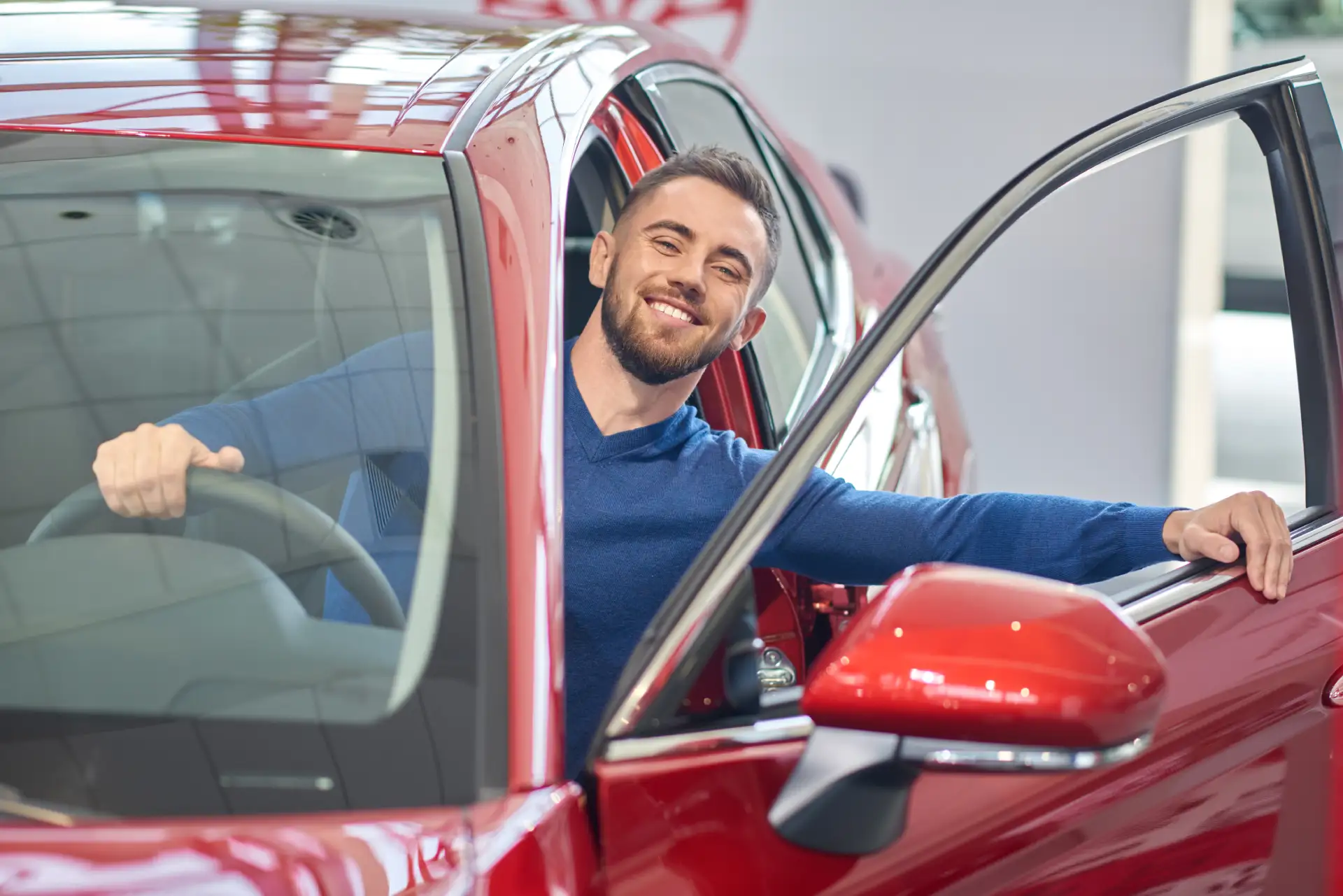 Young-Man-take -his-car